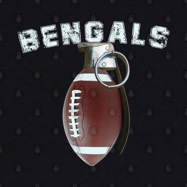 Bengals Bootball Grenade. by Halmoswi